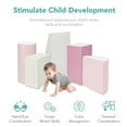 thumbnail image 5 of Best Choice Products 5-Piece Kids Climb & Crawl Soft Foam Block Playset Structures for Child Development - Pink, 5 of 7