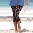 thumbnail image 3 of FNFYFH Liquidation Capris de Yoga pour Femmes Frais Toute la Journée, Violet, 3 of 5