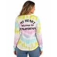 thumbnail image 2 of Heart Belongs California Juniors' Long Sleeve T-Shirt, 2 of 8