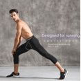 thumbnail image 2 of Pantalones ajustados para correr al aire libre Four Seasons Outdoor Fitness, pantalones cortos de compresión de secado rápido para hombre, para baloncesto, fútbol, leggings ajustados para hombre., 2 of 4