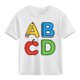 thumbnail image 4 of Camiseta de Manga Corta Linda para Niños, Camiseta de la Temporada de la Escuela de Impresión Gráfica, Camisetas de Manga Corta de las Niñas Suaves para Niños de Edades 3-10, 4 of 9