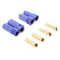 thumbnail image 4 of 2x 1 juegos de conectores de tipo , conector de tipo banana dorado de 5,0 mm Cola Conector macho hembra, 4 of 8