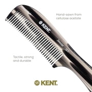 Kent 10T Large Wide Tooth Comb - Rake Comb Hair Detangler / Wide Tooth Comb for Curly Hair - Beard Combs/Hair Comb Hair Care Detangling Comb - Hair Comb for Men Hair Supplies - Natural Hair Comb Set