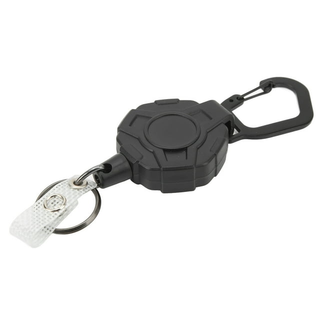 Steel Cord Retractable Keychain,2Pcs Retractable Key Ring Anti Theft Key Rope Buckle Retractable Key Ring Built for the Future