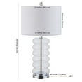 thumbnail image 5 of SAFAVIEH Peli 26.5 in. Glam Glass Table Lamp, Clear, 5 of 5