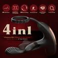 thumbnail image 2 of KERERO Prostate Massager Anal Vibrator for Men,Anal Toys with 10 Vibrating & 10 Rotation Settings,,360°Anal Butt Plug Vibrator with Penis Ring,Sex Toys for Men, 2 of 6