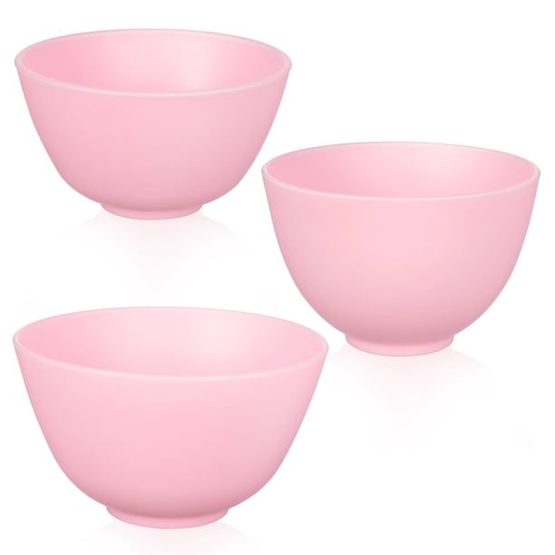 EeaseMX Cuencos creativos para mezclar mascarillas faciales, cuencos de silicona para mascarillas faciales DIY, para SPA en casa, 3 uds.
