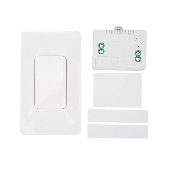 Kit de interruptor de luz inalámbrico con alimentación propia, control remoto de 433 MHz, interruptor de pared impermeable, CA 110 V-230 V