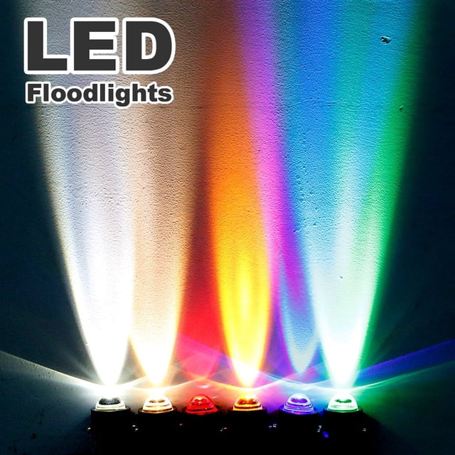 DEBGFS Projecteurs LED 5W IP65 Étanche Faisceau Étroit Lampe Murale Extérieure Réglable à 180 Degrés Longue Distance Irradiati, Rouge