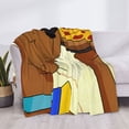 thumbnail image 6 of Lsque Scooby-Doo Print Flannel Throw Blanket, Ultra-soft Blanket for Bed, Couch, Car, Hypoallergenic Anti-pilling blanket-50"x40", 6 of 8