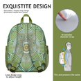 thumbnail image 4 of Mystic Spiritual Students Backpack - Yoga Mandala Design with Peace Serenity and Healing Pattern, Comfortable Adjustable Straps for Developing Students, 4 of 6