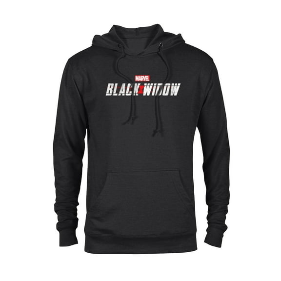 Marvel Black Widow Movie Logo - Pullover Hoodie for Adults - Customized-Black