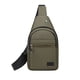 thumbnail image 2 of Mochila bandolera para hombre y mujer, mochila de hombro, mochila de pecho con orificio para auriculares, ideal para senderismo, acampada, excursiones al aire libre, Oxfordcl, otras mochilas de sender, 2 of 6