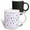 Multicolor, variant on 3drose, Chic Pink, Purple, Blue Watercolor Hand Painted Brush Strokes, 11oz Magic Transforming Mug