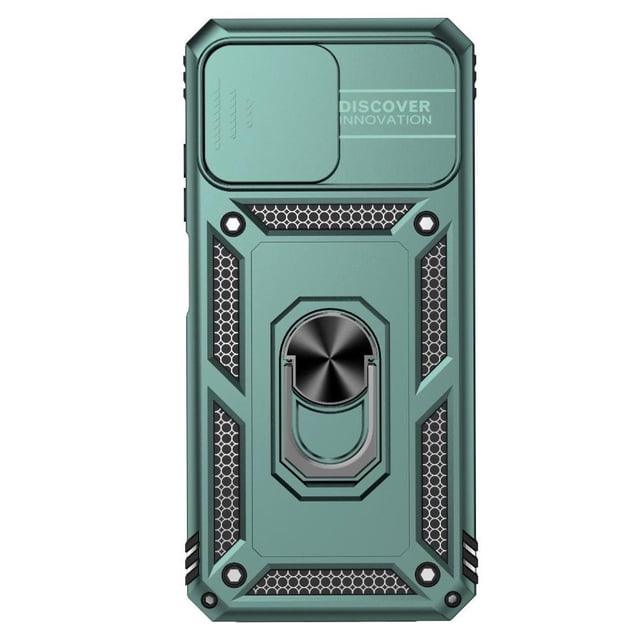 Estuche GANGXUN para Samsung Galaxy A02S, soporte giratorio 360°, estilo mecánico y magnético
