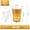 Clear-24 oz, variant on 100 Pack 20 oz Clear Plastic Cups with Lids & Straws Disposable Cold Drinking Cups for Iced Coffee, Juice, Party, Picnic, BBQ, Travel, Events