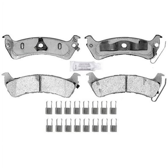 Disc Brake Pad Set Fits select: 1997-1998 JEEP WRANGLER / TJ, 1994-1998 JEEP GRAND CHEROKEE