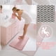 thumbnail image 5 of Alfombra de baño Yimobra, espuma viscoelástica rosa, 80 x 50 cm, absorbente y antideslizante, 5 of 7
