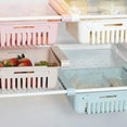 thumbnail image 6 of FOMIYES 2Pcs Yellow Plastic Refrigerator Partition Layer Box for Kitchen Storage and Organization, 6 of 7