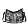 thumbnail image 2 of Bolsa de mano para mujer con diamantes de imitación y diamantes de imitación a la moda (blanco) Likrtyny Para Estrenar, 2 of 8
