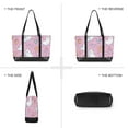 thumbnail image 6 of FORMRS Canvas Laptop Tote Bag for Women with 15.6" Computer Compartments Shoulder Handbag, Purple Halloween, 6 of 7
