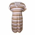 thumbnail image 1 of Ropa De Playa Ocean Pacific para Mujer, con Cuello V y Manga Kimono Ruedo Curvo Nude Talla 3EG, 1 of 4