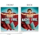 thumbnail image 4 of Nacho Libre-bandera de jardín temática. Regalo perfecto para fans, amigos y familiares, ideal para actividades al aire libre y decoración de fiestas.28CM*45CM, 4 of 5