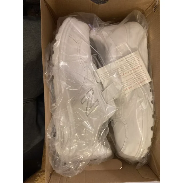 New Balance Mens 674 MW67HVW White Casual Walking Shoes Size 10 EE