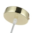 thumbnail image 5 of Lighting IRONCLAD Contemporary-Style 1 Light Plated Gold Ceiling Mini Pendant 8" Wide, 5 of 6