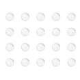 thumbnail image 1 of Unique Bargains 4mm Solid Round Clear Glass Ball Boiling Stones Soda Lime Glass Beads 500 Pack, 1 of 4