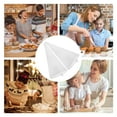 thumbnail image 1 of CHICHUMID 2Set Cake Icing Bags White Cotton Canvas Baking Decoration Pastry Chefs, 1 of 8
