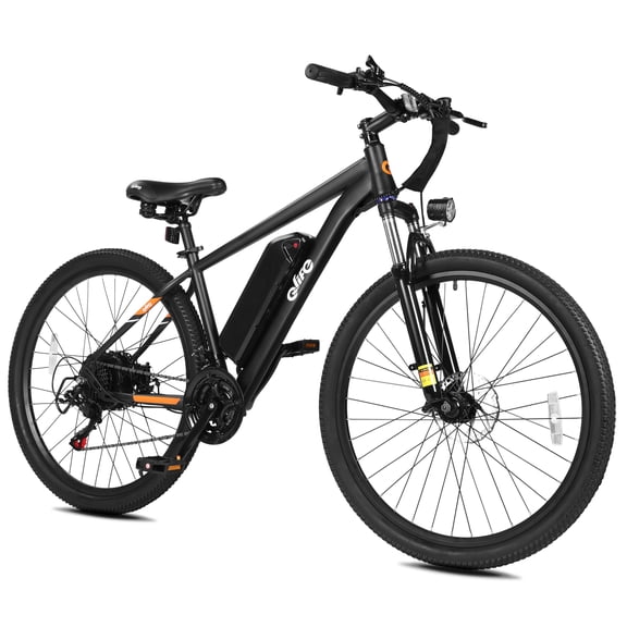 27.5 Inch Electric Mountain Bike for Adults, 48V 500W Motor, Ebike 28MPH Top 7 Speed, Electric Bicycle, Black
