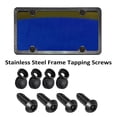 thumbnail image 3 of Screws,License Plate Screws Car Frame Screws Frame Screws Fit Plate Car Frame Plate Screws Stainless Screws Fit Stainless Steel Plate Screws Stainless Steel -theft License Plate, 3 of 5