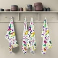 thumbnail image 5 of SKYSONIC Mardi Gras Kitchen Towel Set of 4, Super Soft Absorbent Hand Towel Tea Towel Tableware Cleaning Rag for Kitchen, Home, Hotel, Beach, Bathroom, Gym, 5 of 7