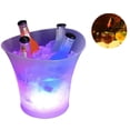 thumbnail image 3 of Cubitera LED, enfriador de botellas de gran capacidad 5L - enfriador de champán - enfriador de vino - enfriador de bebidas - enfriador Led impermeable con cambio de color, para fiesta, casa, bar, etc, 3 of 8