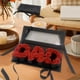 thumbnail image 1 of Papá Caja de flores vacía, caja de regalo rellena Día , elegante, bolso de empaque de jabón rectangular para decoraciones de bricolaje negro, 1 of 8