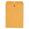 Universal Kraft Clasp Envelope, #90, Cheese Blade Flap, Clasp/Gummed Closure, 9 x 12, Brown Kraft, 100/Box -UNV35264