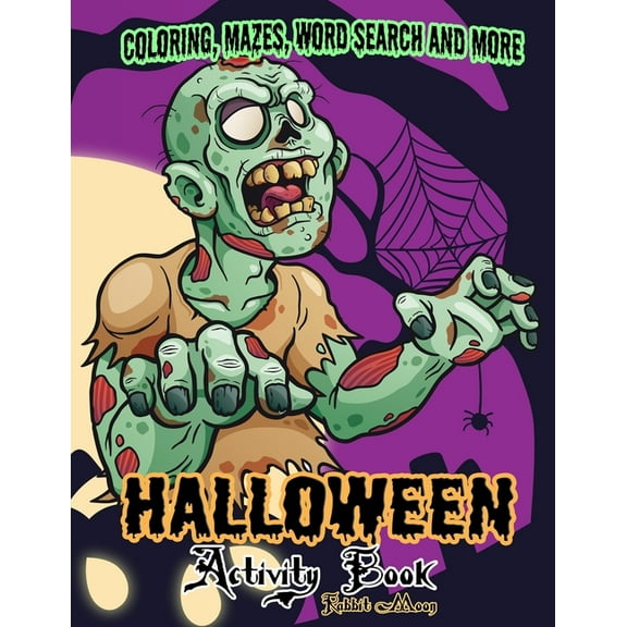 Halloween Collection Halloween Activity book: A Fun Kid Workbook Game For Learning, Coloring, Mazes, Word Search and More !, Book 7, (Paperback)