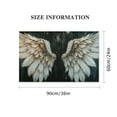 thumbnail image 3 of Shadudu Angel Wings Pictures Wall Decor Black and Wings Wall Art Angel Art Abstract Angel Painting Angel Wings Artwork Angel Wing Canvas Wall Art Angel Wings Canvas Print 1 36x24in, 3 of 7