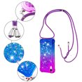 thumbnail image 5 of Funda para iPhone Xr Brillantina Líquida Divertida Reluciente y con Cristales en Movimiento Cuerpo Cruzado con Cordón Ajustable, 5 of 5