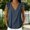 A2 Navy, variant on Cotton Linen Sleeveless Tops for Women Ruffle Trim Tank V Neck Y2K Cute Tops V Neck Cotton Linen Shirts Casual Summer Gauze Shirt Plus Size Pullover Shirts Tunic Top Sleeveless Layering Camisoles