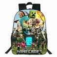 thumbnail image 2 of Minecraft Movie Printed Backpack My World Movie Student 40CM Schoolbag,9,40cm, 2 of 17