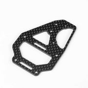 Tekno RC 6635C Center Diff Top Plate and Fan Mount (carbon fiber EB410)