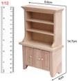 thumbnail image 3 of Miniature Vertical Cupboard Shelf Cabinet Bookcase Kids Play House, 3 of 8