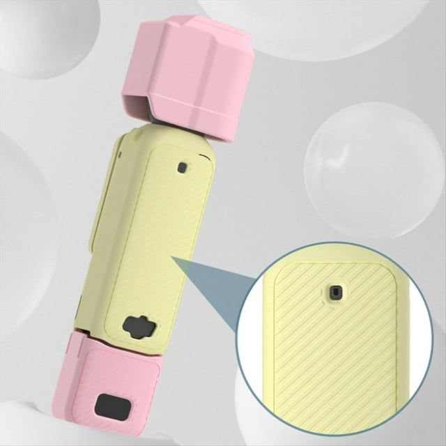 Protectora de Silicona para Pocket 3, Suave con Asa, Antiarañazos, Portátil, Carcasa Protectora B