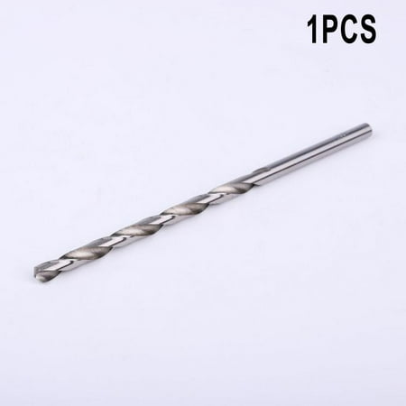 

1PCS 5mm -10mm HSS Extended Straight Shank Bit HSS Drill Bit for Metal Aluminum