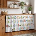 thumbnail image 3 of Cabinet Curtains 32"W x 55"L, Dustproof Sink Skirt Curtain for Kitchen Bathroom, Adhesive Desk Skirt Door Cover Curtains for Pantry Classroom Office Closet, 3 of 8