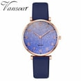 thumbnail image 1 of Reloj de cuarzo para mujer, relojes para mujer vansvar Reloj de pulsera casual de cuarzo con correa de cuero para mujer Reloj de pulsera, 1 of 3