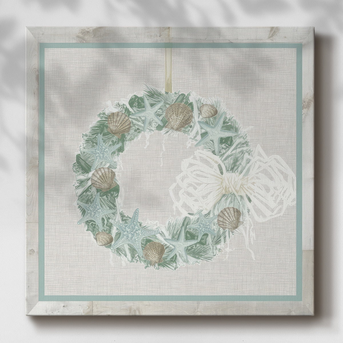 Coastal Christmas II- Gallery Wrapped Canvas