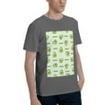 thumbnail image 2 of Bingfone Green Avocado Men'S Loose Fit Short-Sleeve Pocket T-Shirt, 2 of 7